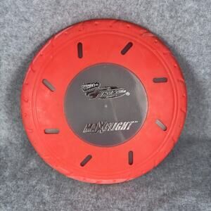 Wham-O Max Flight Frisbee Disc Orange Disc Golf Frisbee 165G 8" Diameter